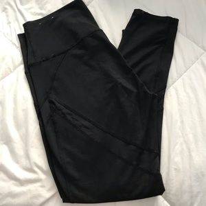 Aerie mesh panel leggings